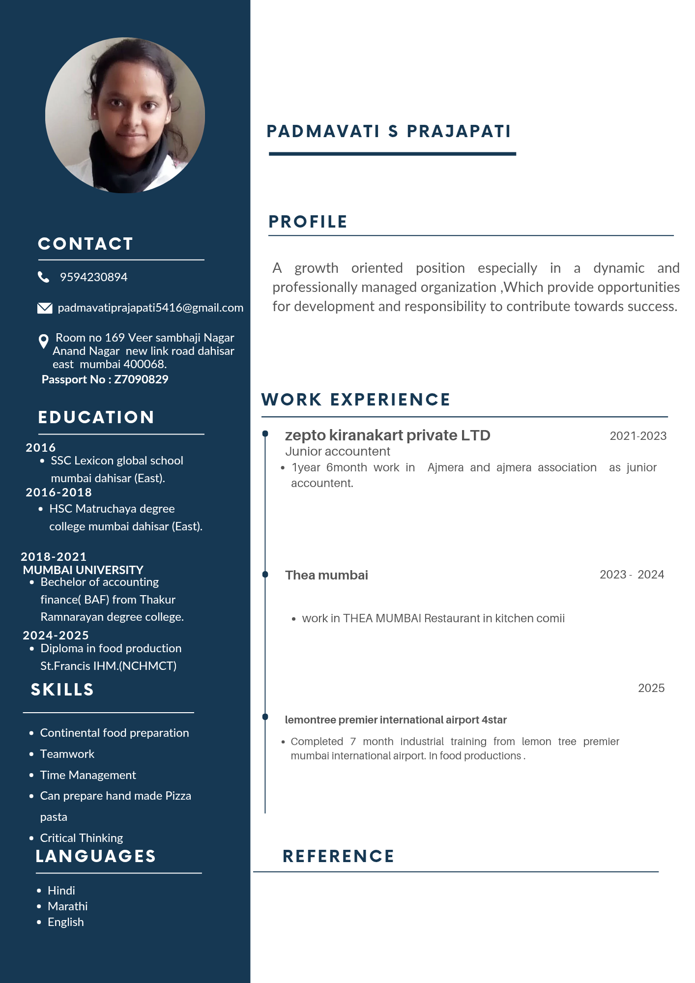 User Profile